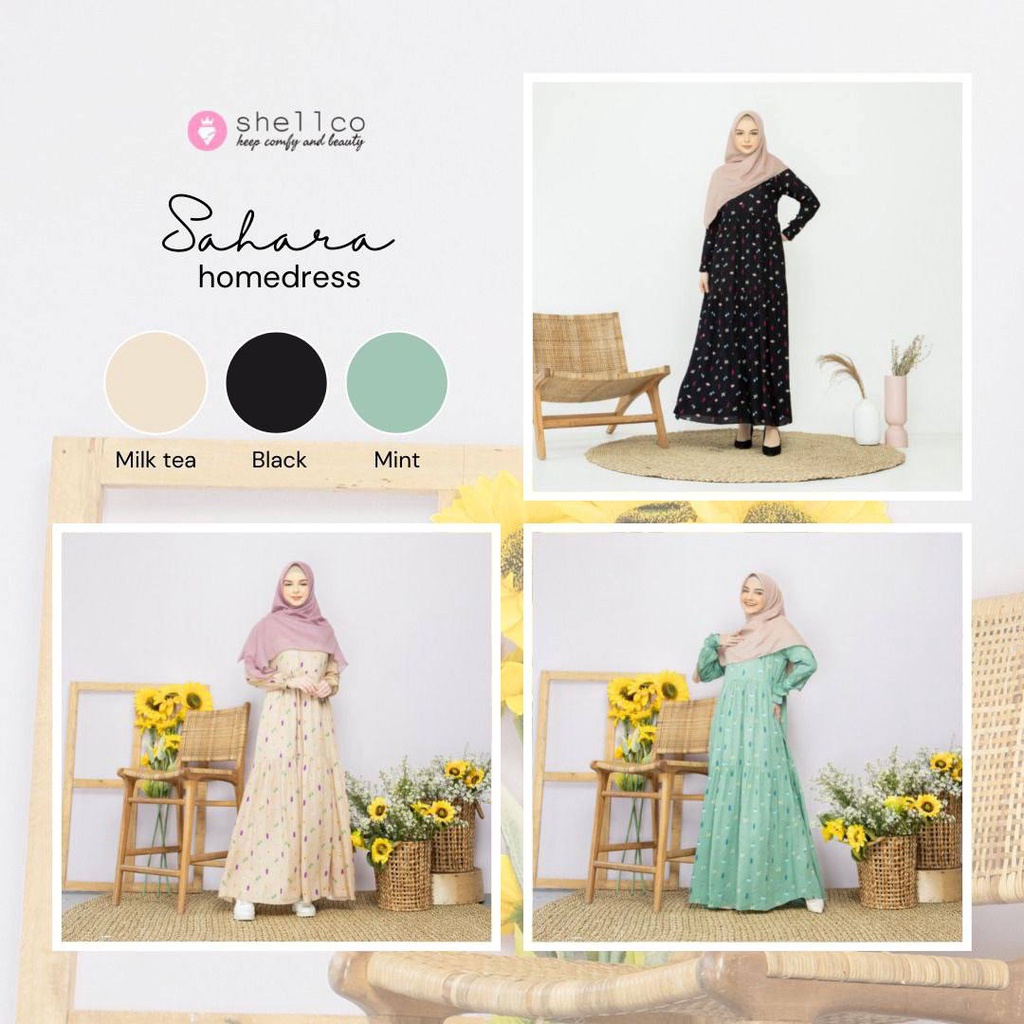 Dress Sahara Homedress by Shellcohijab