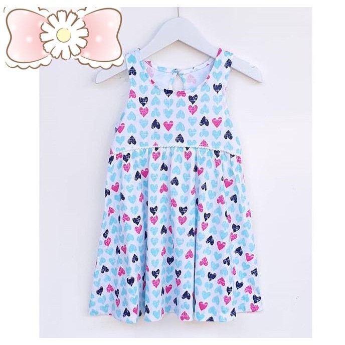 Dress Anak Perempuan - Dress Anak Heart Tosca