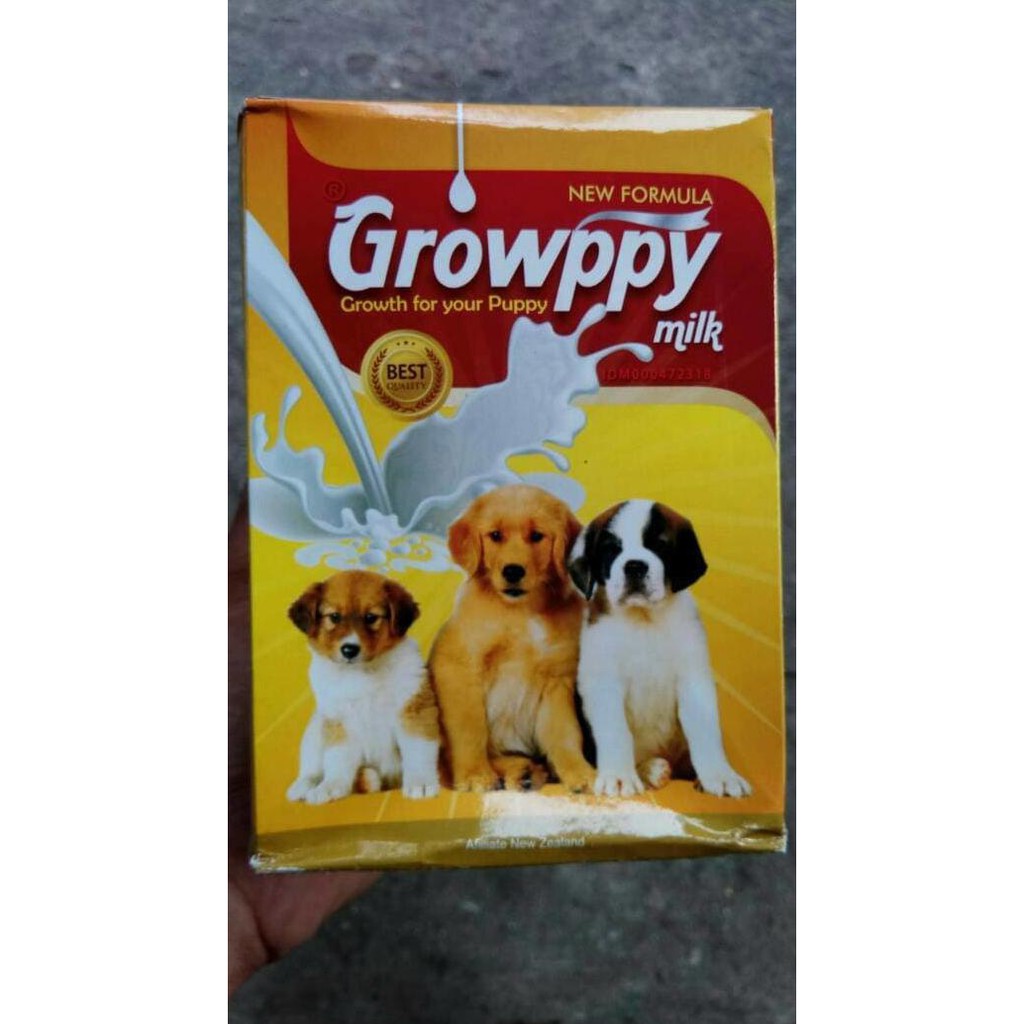 Susu Anjing Growppy Dog Puppy Milk Dog Susu Puppy 1 Box Limited