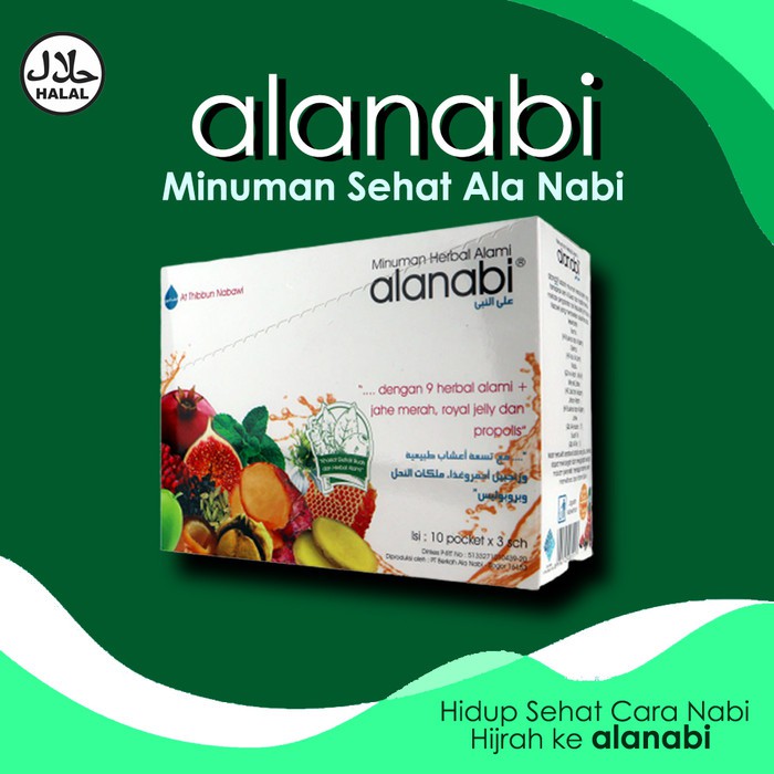ALANABI HERBAL (SHOWBOX ) minuman herbal alami kurma, madu, minyak, zaitun dan lainnya