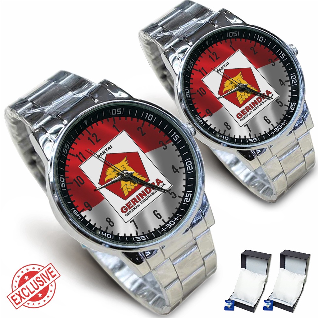 Jam Tangan Rantai Couple GERINDRA - 3 (Nice)