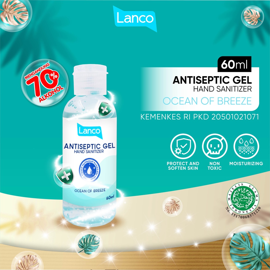 Hand Sanitizer Antiseptic 60 ml Ready Terus Langsung Order Aja