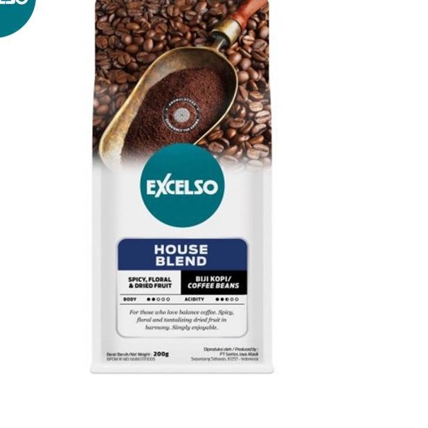 

Pasti Laris ✤ Excelso House Blend Biji 200gr.