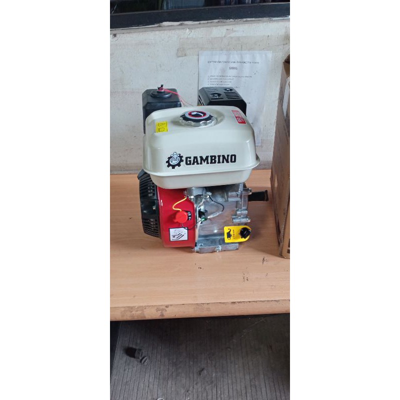 mesin penggerak gasoline engine