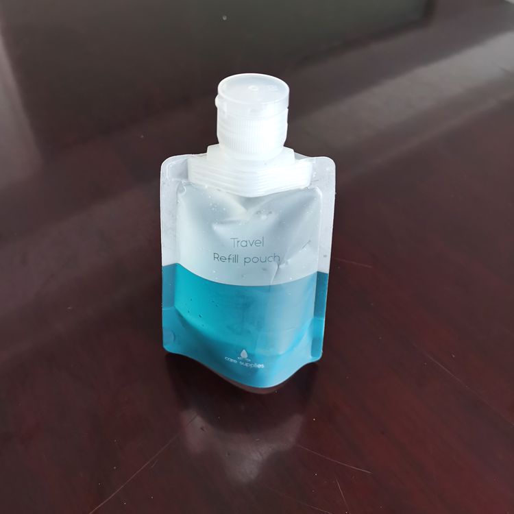 MARKAS88 Botol Refill Sabun Pouch Sabun Tempat Sabun Travel Fliptop Tempat Refill Serbaguna