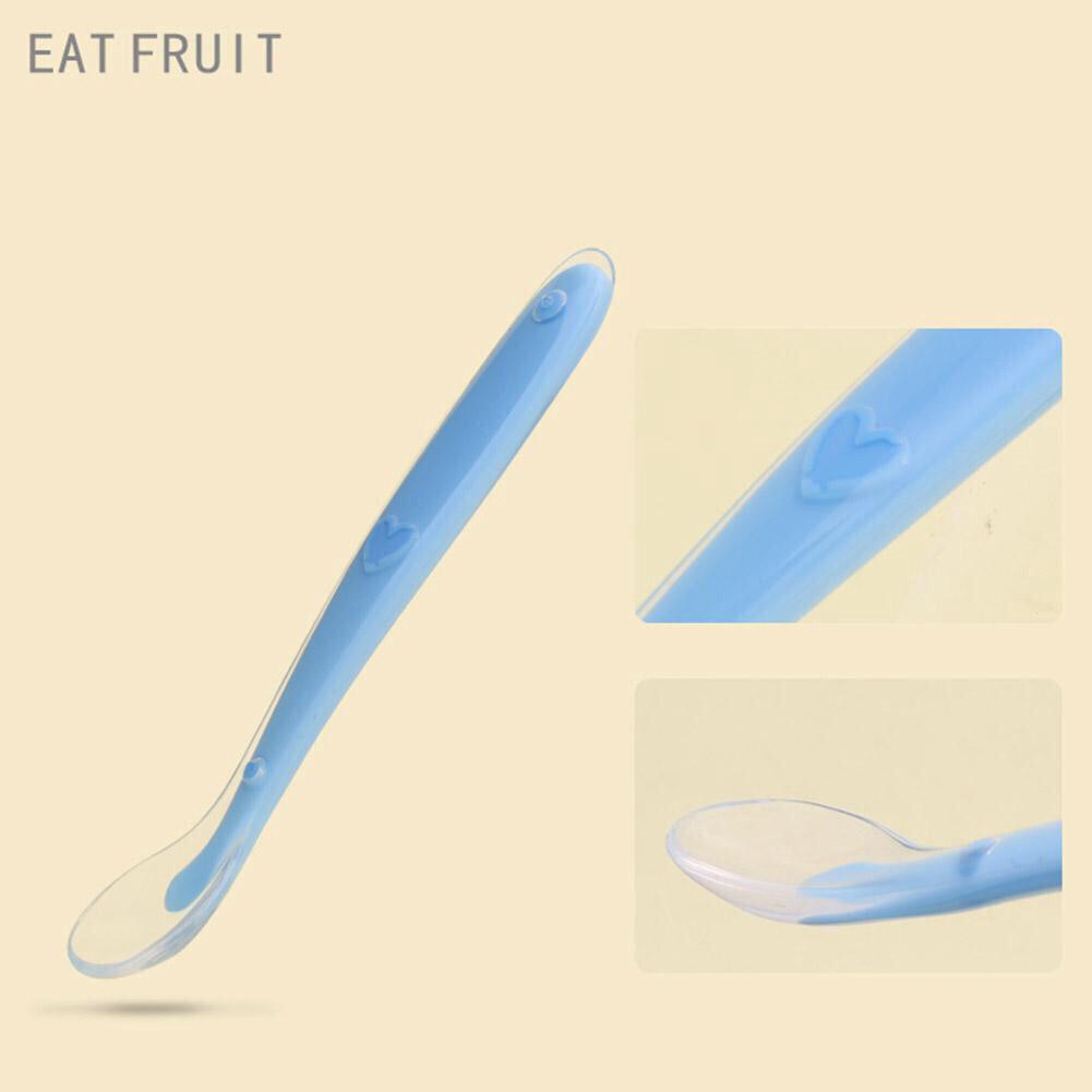 Silicone Spoon / Sendok Silikon Bayi Lembut