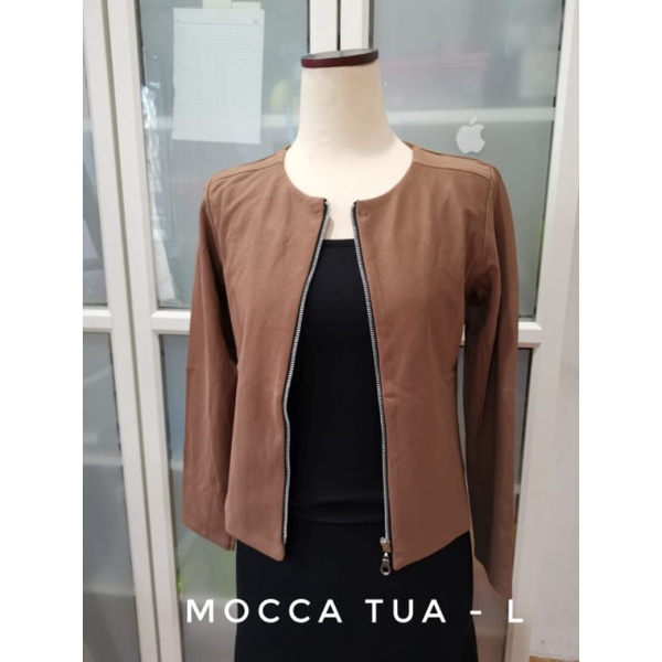 Maobli Blazer 7001seleting Jacket tangan panjang