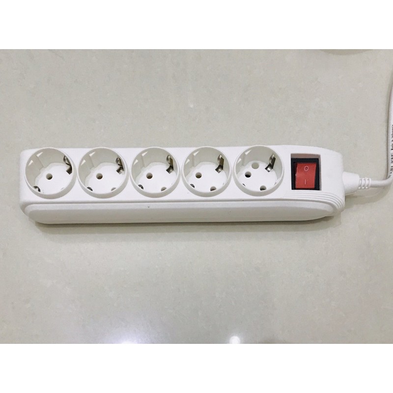 Stop Kontak + Kabel 5 lubang 3 meter 3M Colokan Listrik Stop Kontak