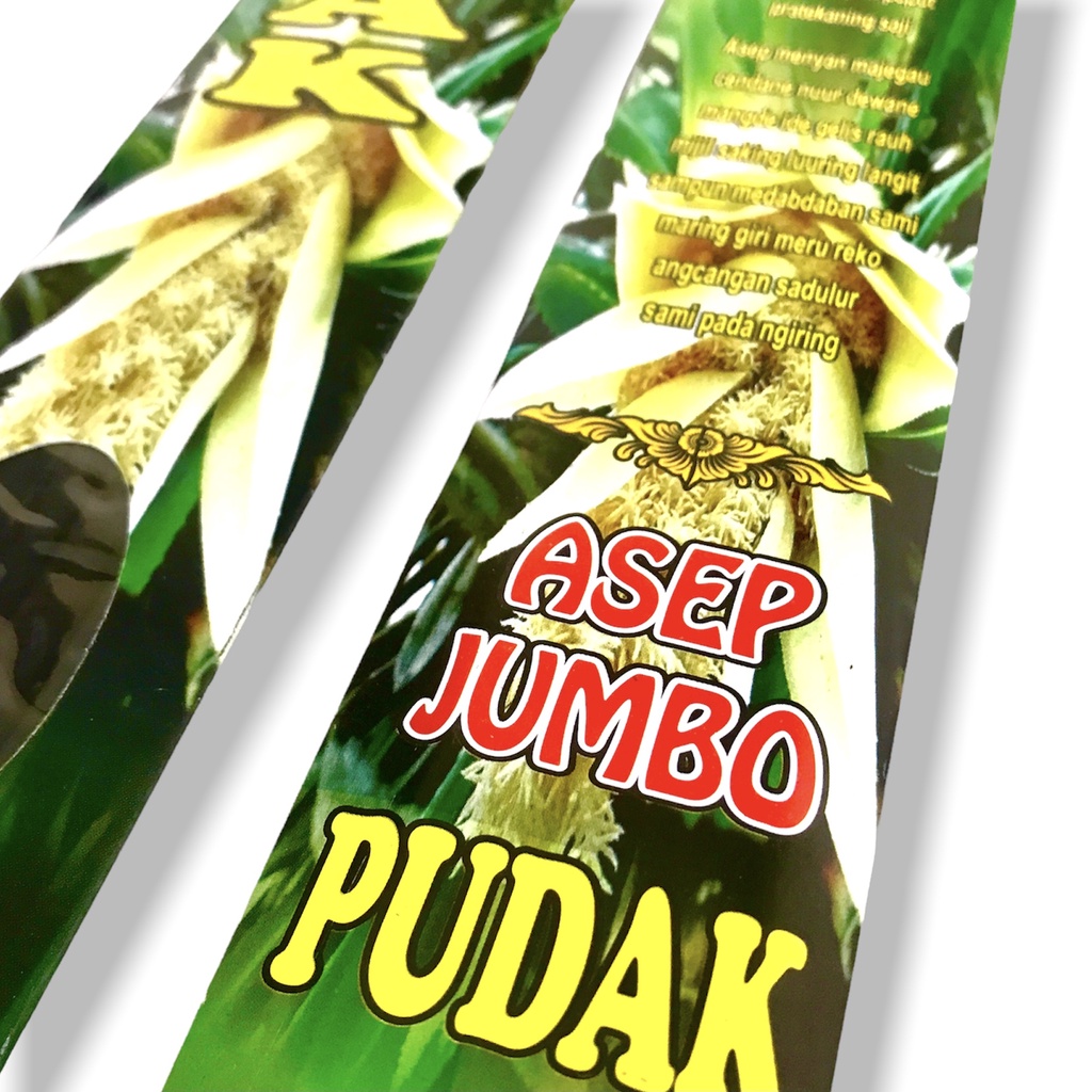 Dupa Hio Jumbo 5 jam Pudak Panjang 40 cm Abu Dingin isi 5 Stick Produksi Sekar Wangi