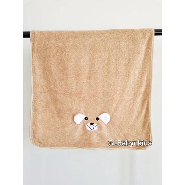 Handuk Bayi Microfiber Premium / Handuk Anak Premium Motif Hewan Kualitas Import 50 cmx 100 cm