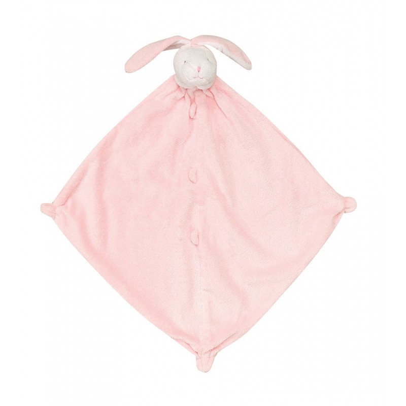 Angel Dear Mini Blankie - Pink Floppy Ear Bunny