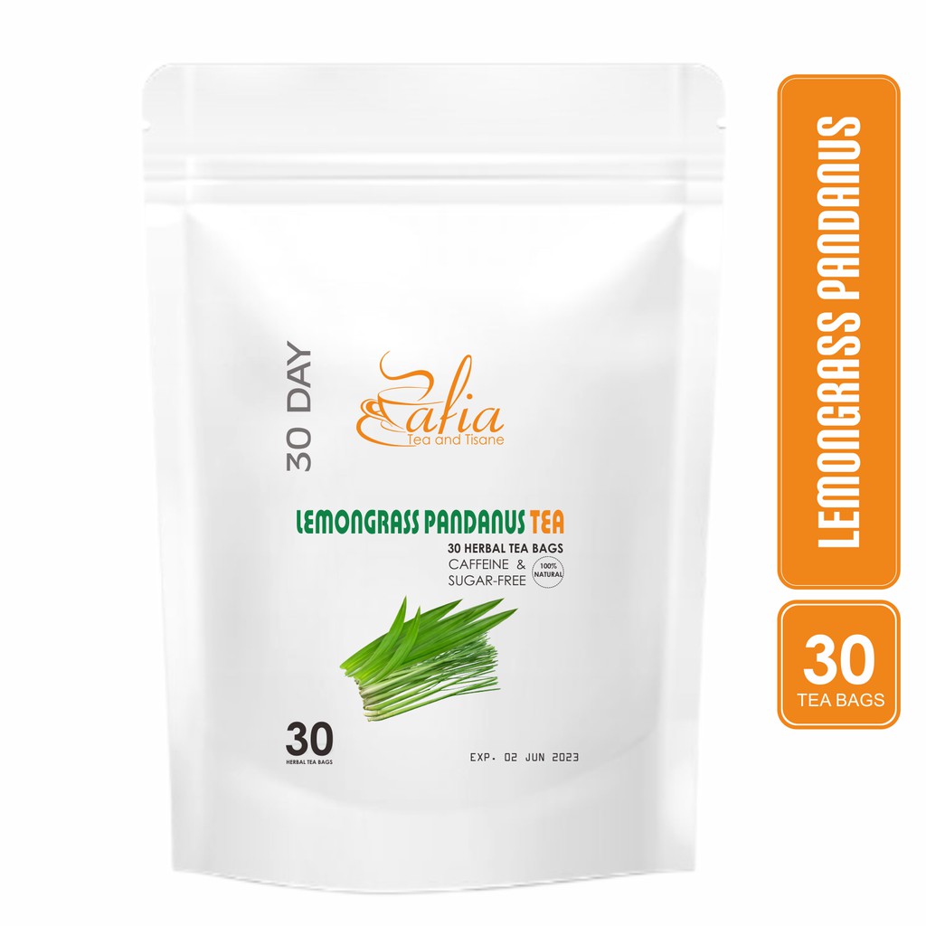 

Lemongrass Pandanus Tea : Lemongrass plus pandanus leaf (30 Tea Bag)
