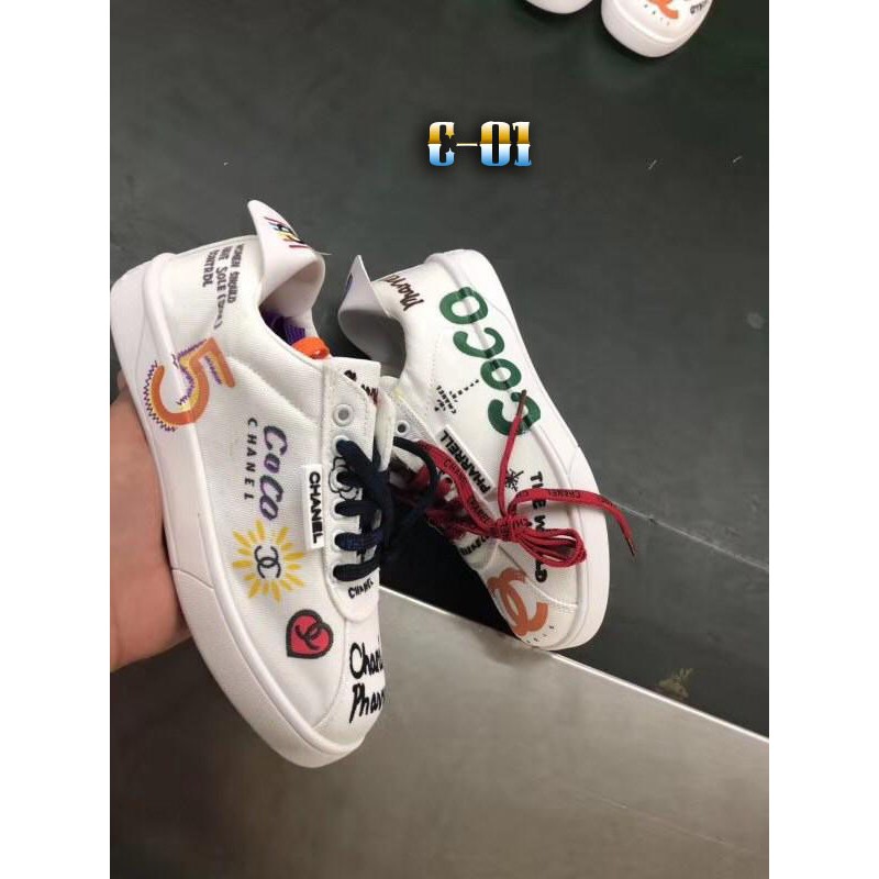 SNEAKERS FASHION COCO CHANEL SYAHRINI  TYPE C-01 - 0067