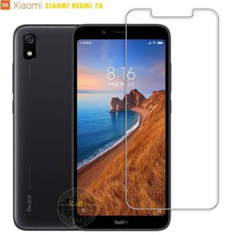 TAMPERED GLASS TG ANTI GORES BENING XIAOMI REDMI 7A TAMPER GLASS