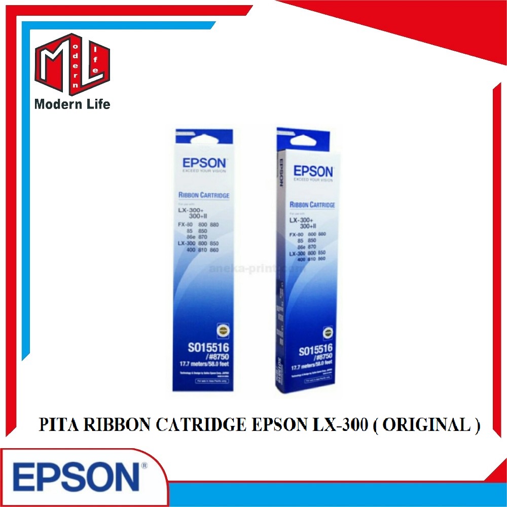 EPSON LX-300 REFILL PITA EPSON RIBBON CARTRIDGE LX300 ( ORIGINAL )