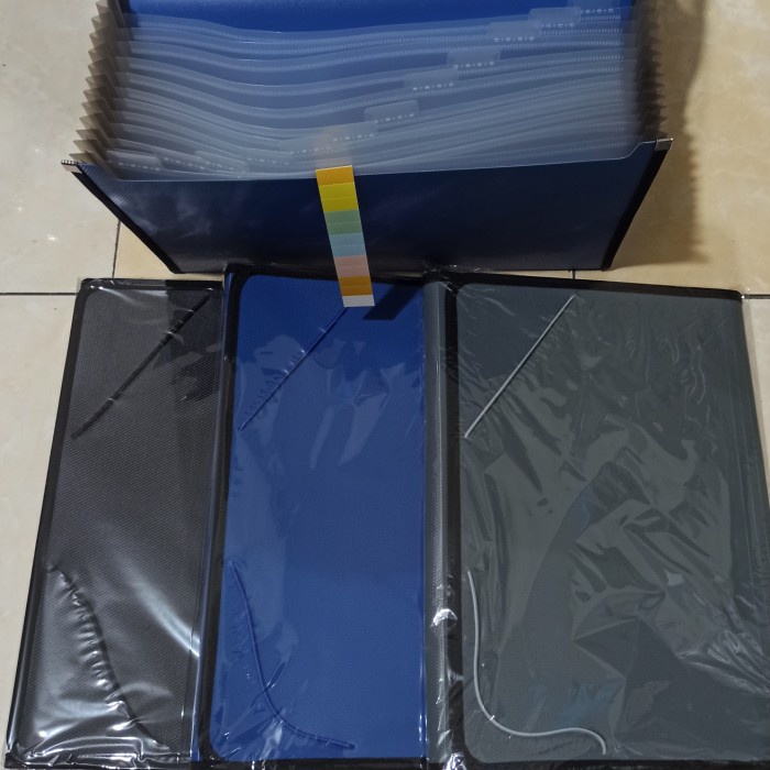 

READY Map plastik expanding file folder file folio dompet MURAH