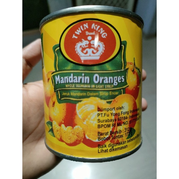 Mandarin Orange/Twinking Mandarin Orange 312 gr