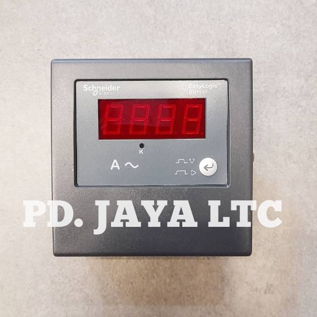 Schneider Panel Meter Amper Meter Digital 1 Fasa METSEDM1110