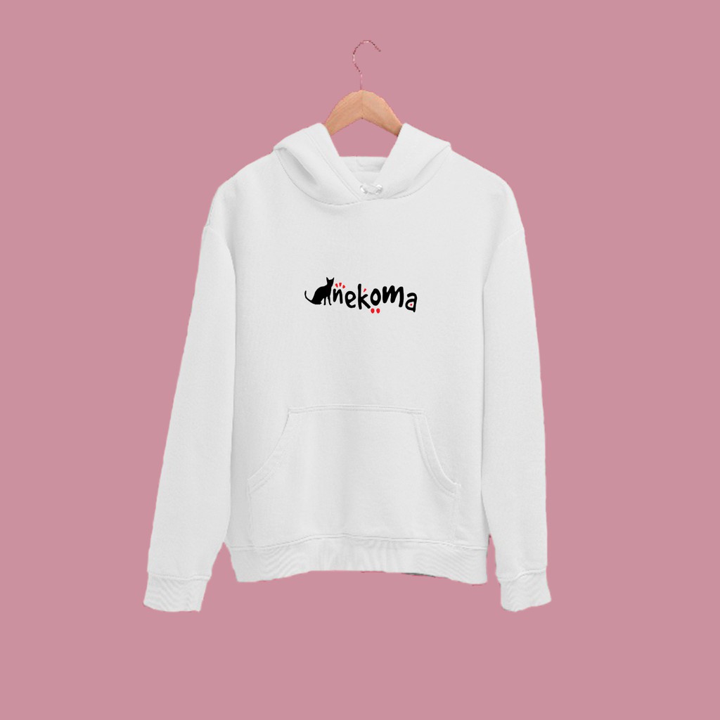 Hoodie Nekoma Haikyuu Dewasa Jaket Sweater Hoodie Anime cowok/cewek