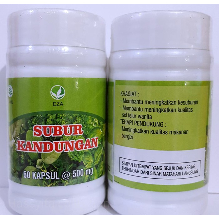 

Kapsul SUBUR KANDUNGAN EZA Herbal Penyubur Kandungan