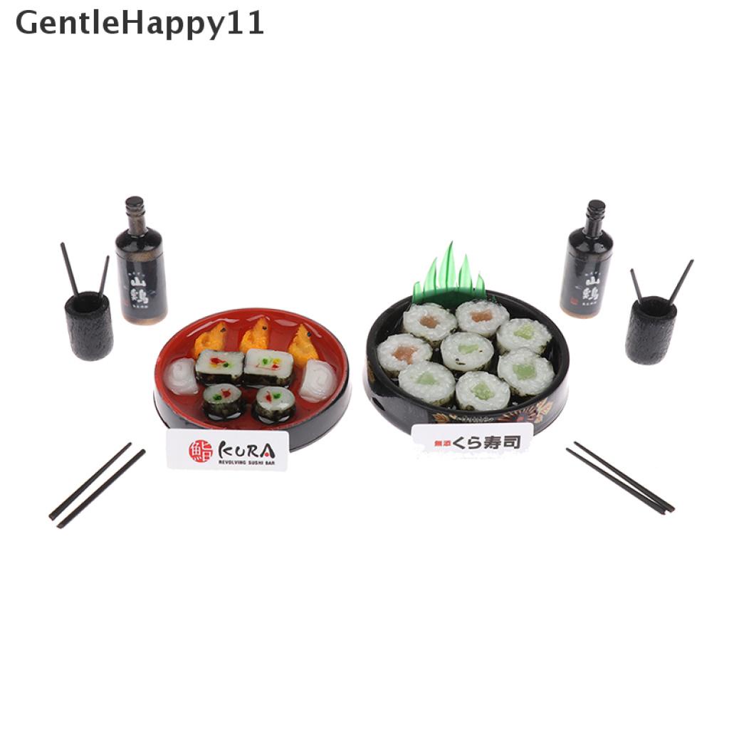 Gentlehappy Dollhouse Miniatur Janpanese Sushi Rice Untuk Dekorasi Rumah Boneka Pretend food