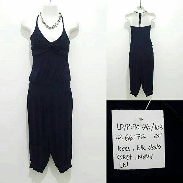 casual halter jumpsuit
