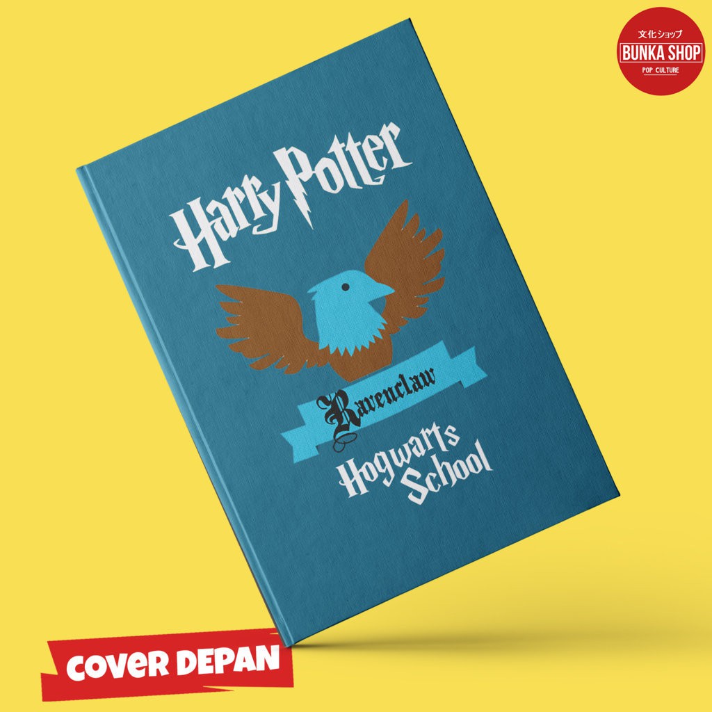 

Note Book Film Harry Potter Cute Ravenclaw Hardcover A5 Jurnal Agenda Planner
