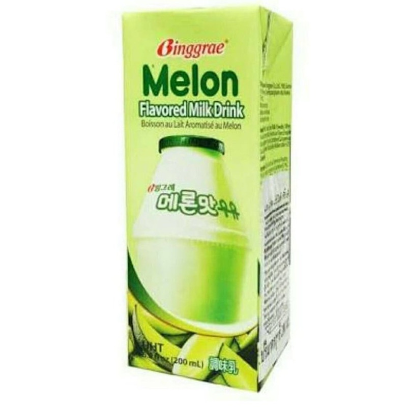 

Binggrae Melon Flavored Milk Drink 200Ml