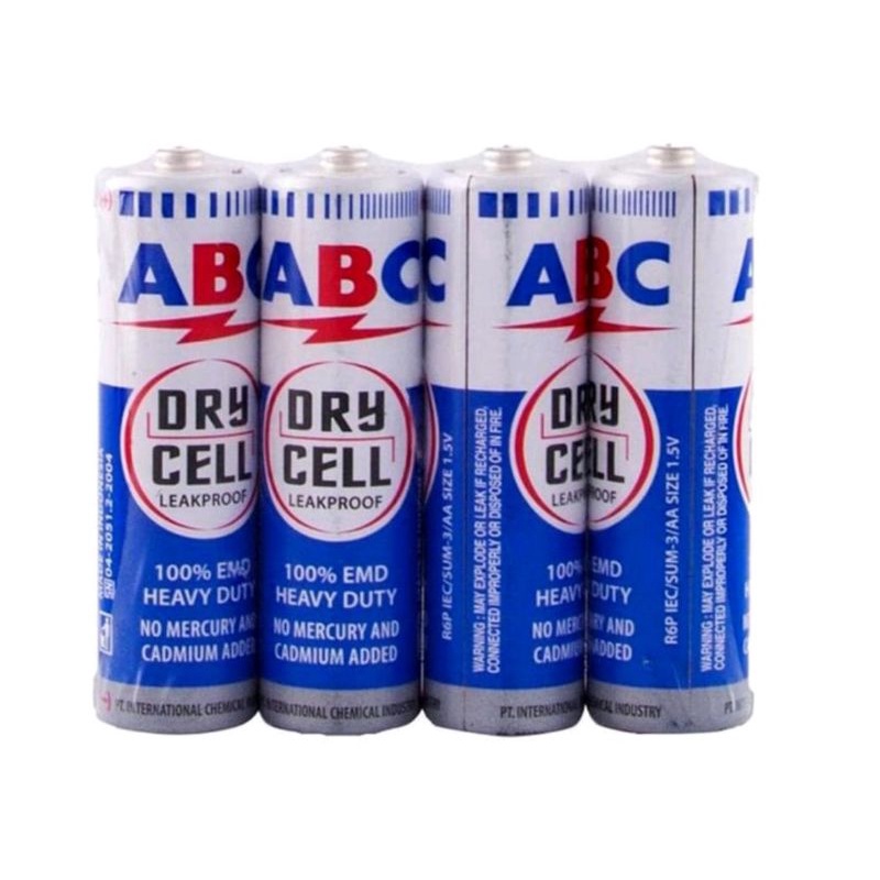 Baterai ABC AAA kecil / A3 1 set isi 4 pcs