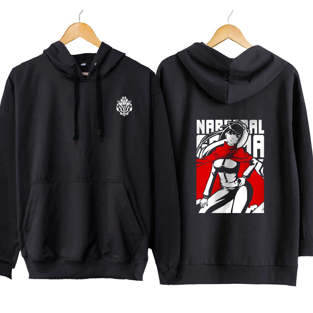 Jaket hoodie jumper anime NARBERAL GAMMA BEAUTY   - OVERLORD material cotton fleece
