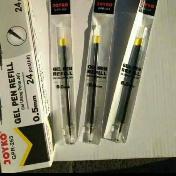 

YFT Gel pen refill(isi ulang tinta) 24 pcs Ready