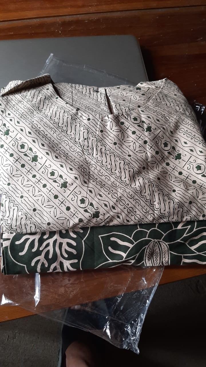 Baju Batik Wanita Setelan Navya Set Zein Batik Solo