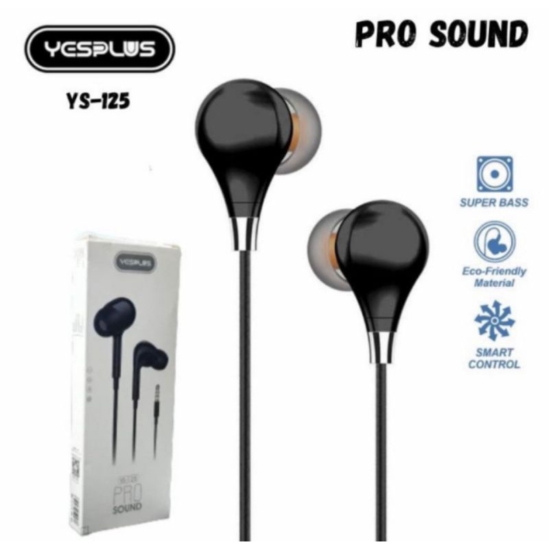 Handsfree Headset Yesplus Original YS-125 Super Bass