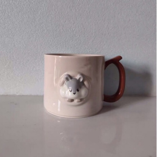 [READY STOCK] Starbucks Korea Autumn Edition 2021 Animal Squirrel Mug 473ml Original Starbucks Korea
