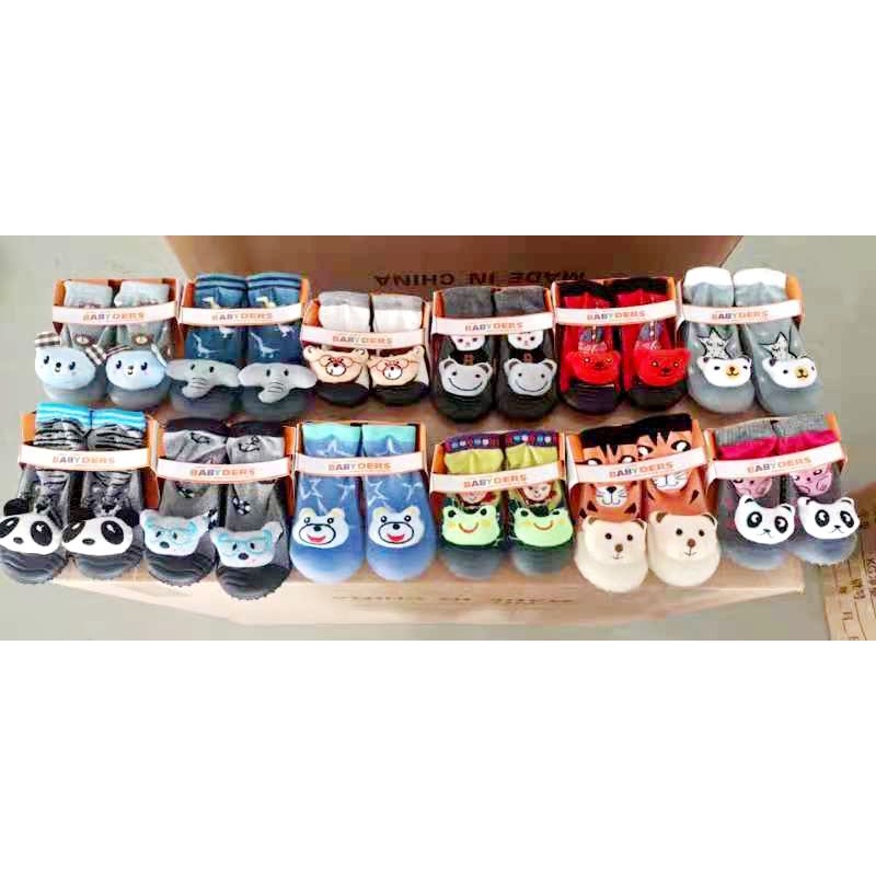Skidders Prewalker Shoes /Sepatu Bayi Alas Karet Boneka