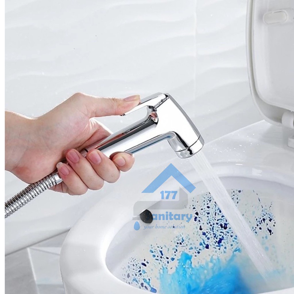 Shower Toilet Bidet Murah tot Crom 07- JetShower Jet Shower Semprotan semprot Air Spray Kloset closet Cebok  wc /G83