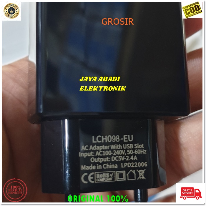 J304 LENYES 2.4A ADAPTOR SET USB TYPE C CHARGER SUPPORT FAST CHARGING CASAN ADAPTER ADAPTIVE TC SUPER SPEED ANDROID HP HANDPHONE QUICK QUALLCOM REAL QC BISA UNTUK SEGALA JENIS DAN MERK HANDPHONE ANDROIT USB TYPE C KABEL TEBAL DAN KUAT FAST CHARGING