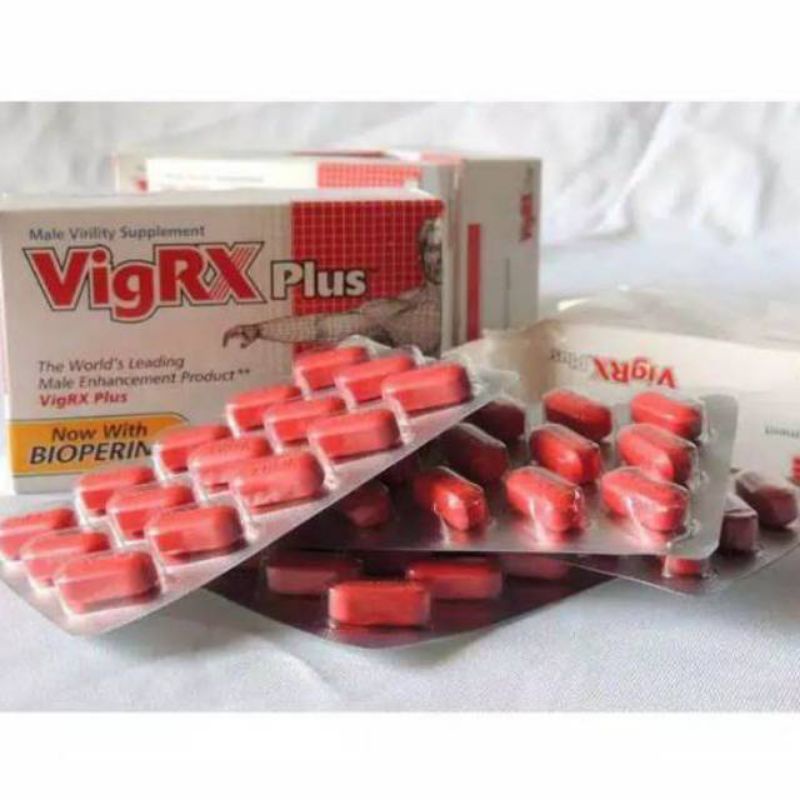 VigRX Plus 100% Asli Original Suplemen Pembesar Stamina Herbal Pria