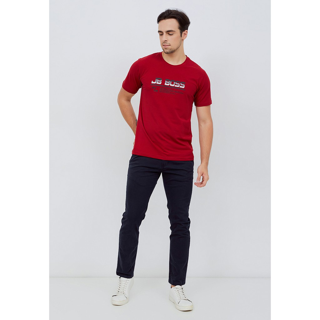 JBBoss Kaos Jersey Cotton 366 (Maroon) / Ramayana Jatinegara