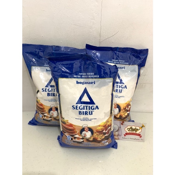 

Tepung Segitiga Biru 1Kg / Terigu Segitiga Biru 1Kg