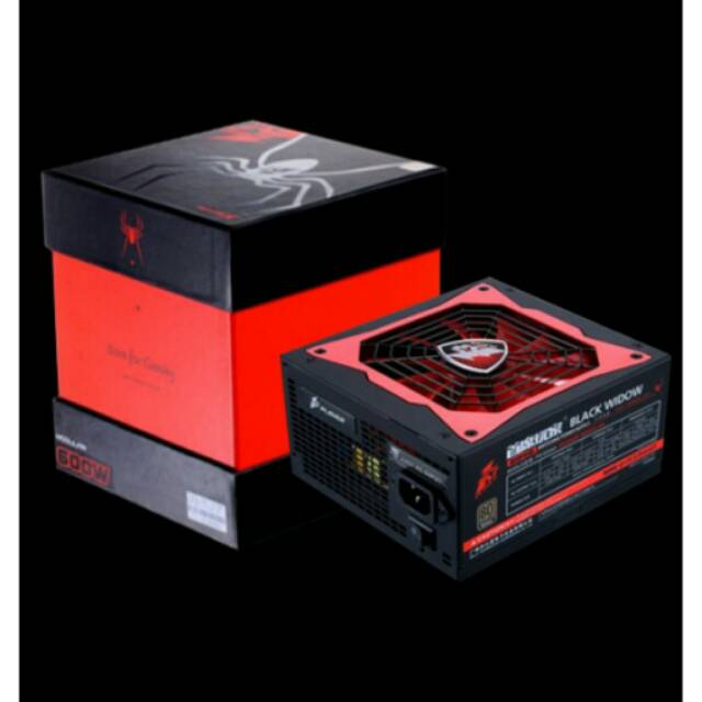First 1st Player Gaming Psu Black Widow Ps 600ax 80plus Bronze Shopee Indonesia