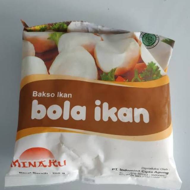 Jual Bakso Ikan Minaku 200gr Halal Shopee Indonesia