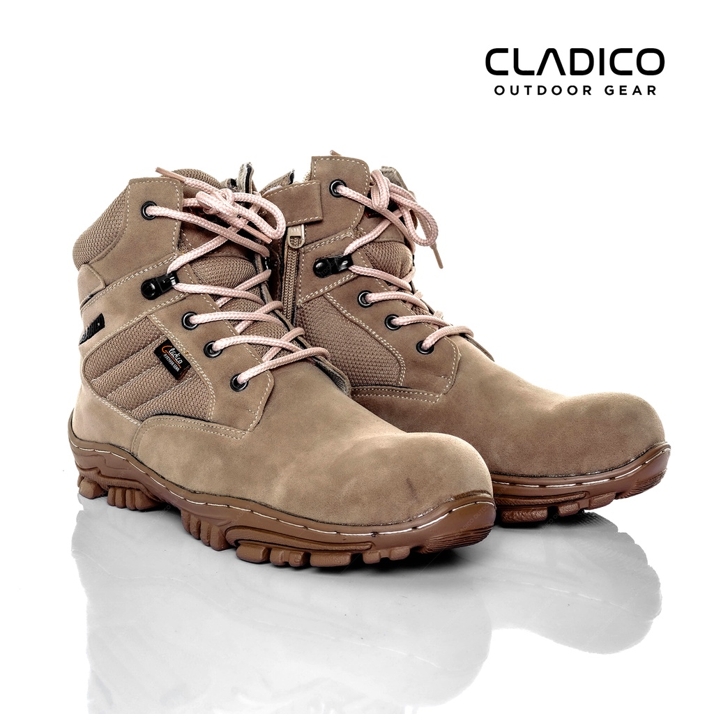 Cladico Sepatu Pria Safety Boots High Premium Quality Arka Low Booster Mood Hiking Proyek Outdoor Touring 44-46 Big Jumbo