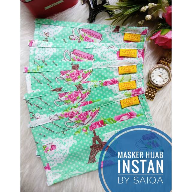 Masker Hijab Instan by SAiQA