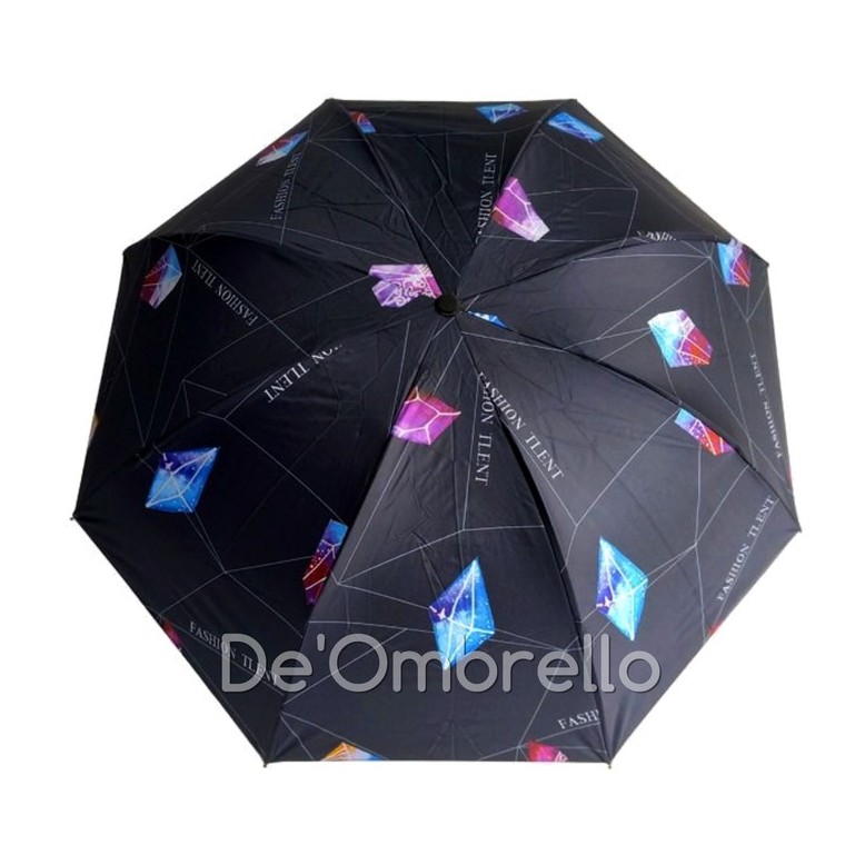 (513)De'Ombrello! Payung Fancy Motif Diamond Anti UV