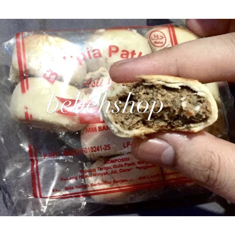 

Bakpia Pathok MM Asli Jogja Bapia Kue Patok Basah Kacang Ijo Hijau