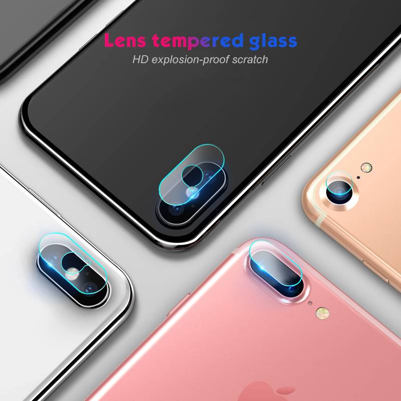 9D Hard Camera Lens Screen Protector For iPhone 6 6s 7 8 Plus X XS Max XR Phone Len Protective Glass For XR XS Max X