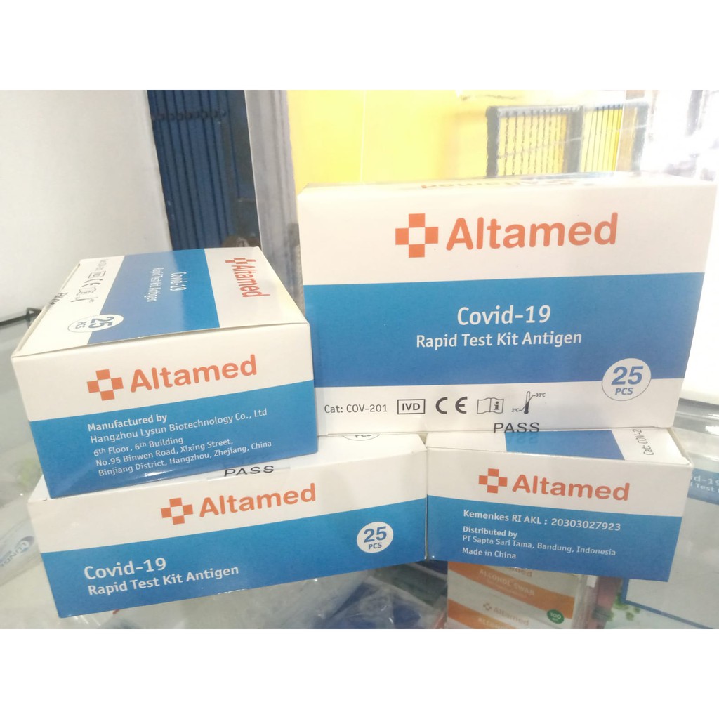 Antigen Altamed 1Box (20 Test Kit) Langsung Dikirim