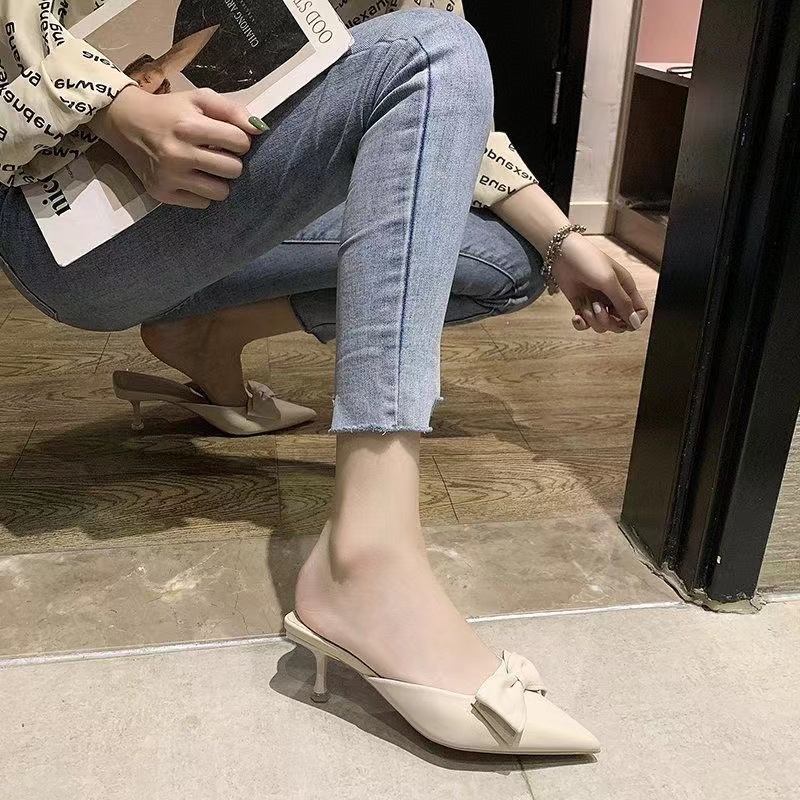 Sepatu Sandal Wanita Hak Tinggi Sandal Cewek High Heels Cantik Fashionable Modis Viral Nyaman Dipakai