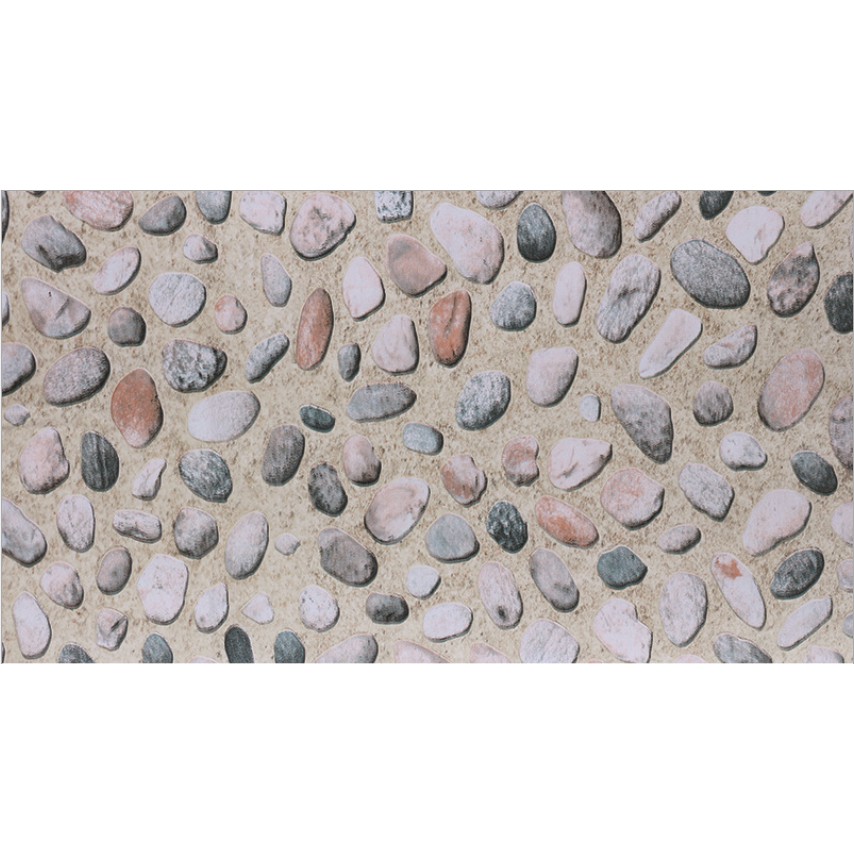 PROMO WPS601 WALLPAPER STICKER 45CMX5M SMALL STONE MIX TKM